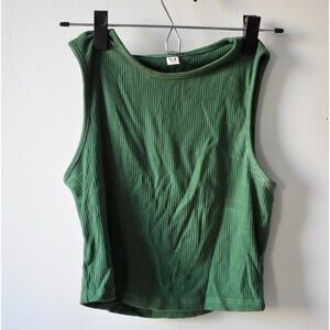 Fashion Brand Company forest green tank top
